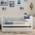 The trendy daybed with trundle is the best choice for your place