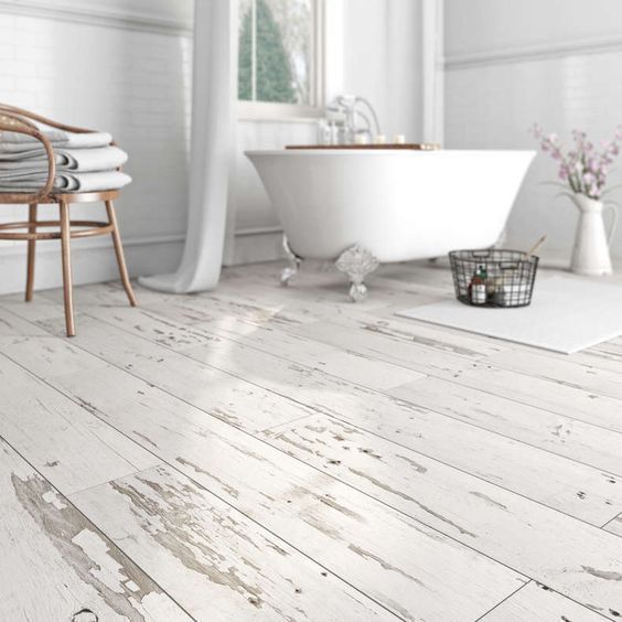 white laminate bathroom flooring ideas