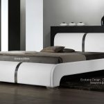 white luxury leather beds for sale