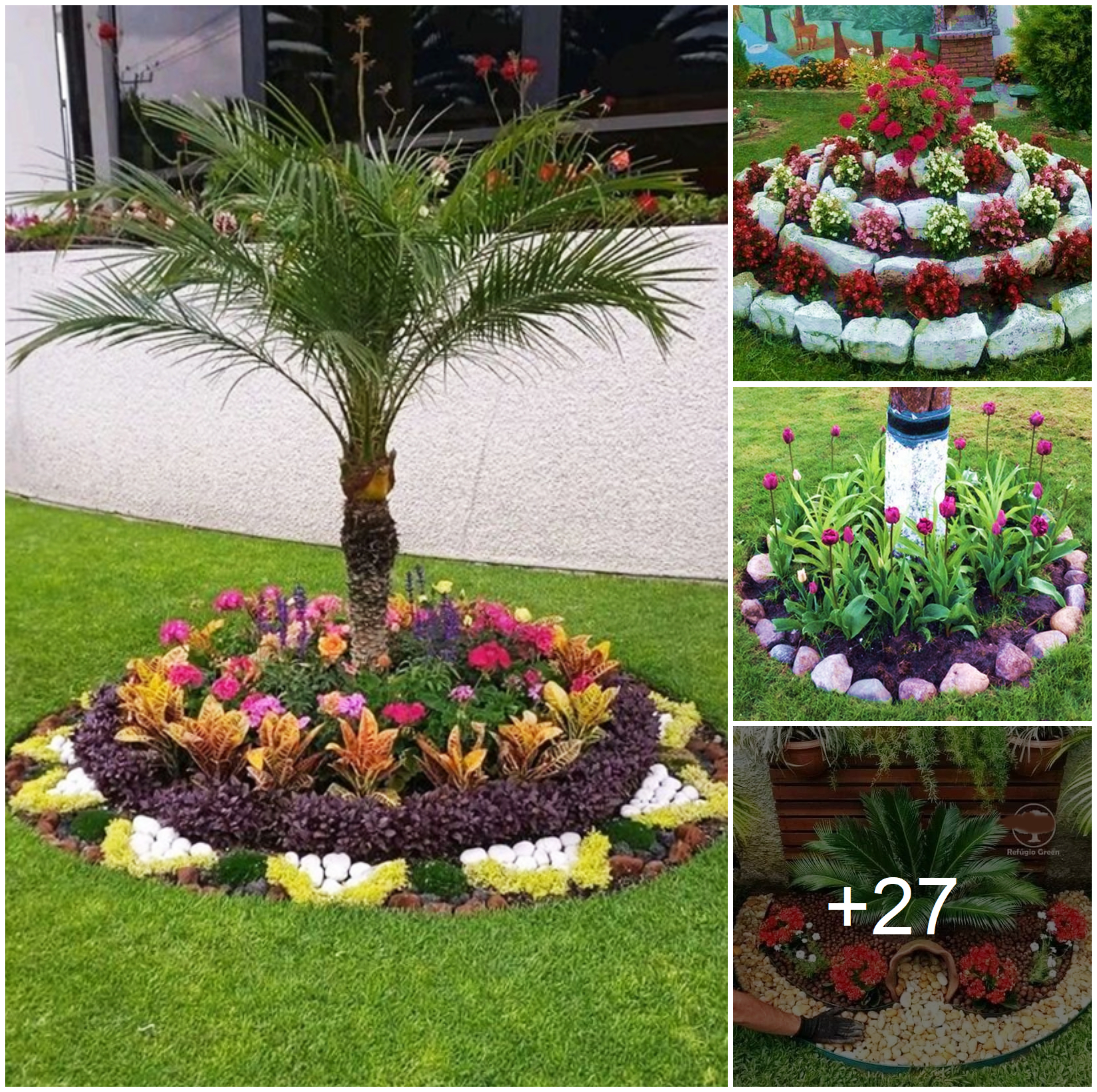 Charming garden island ideas and garden decorations for this spring