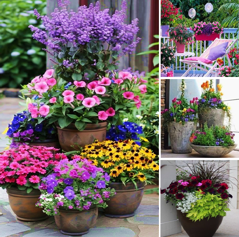 How to easily design a pretty planter garden