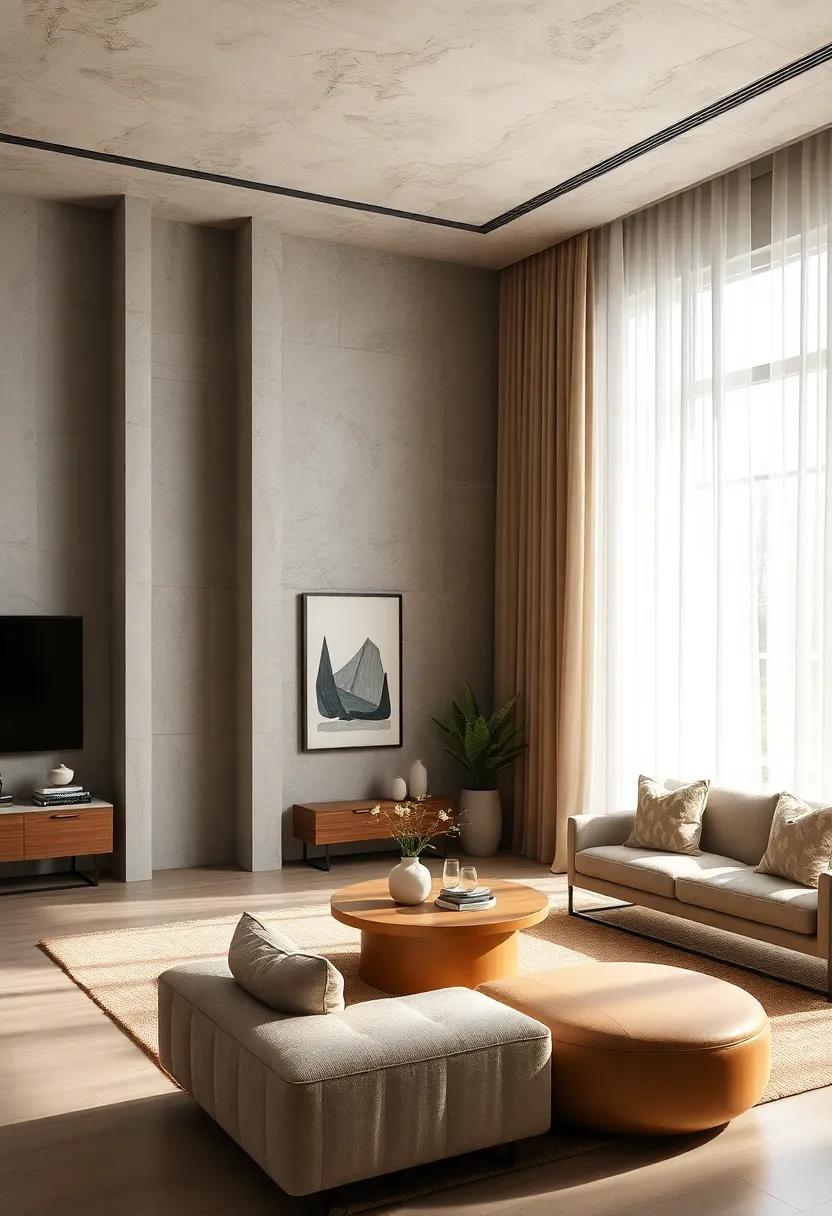 Bringing Subtle Movement into Neutral Interiors Through Layered Drapery and Curtains