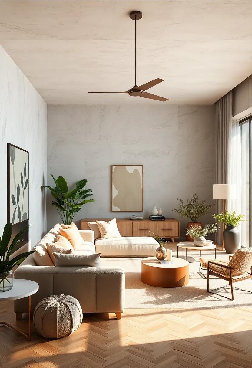 Showcasing Curated Collections of Neutral Home Decor That Evoke Peace and Cohesion