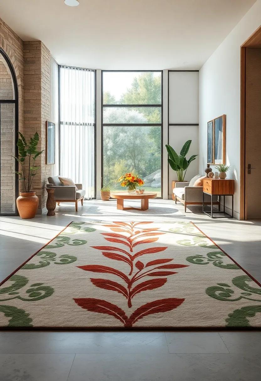 Nature-Inspired Motifs That Bring Calmness and Subtle Storytelling to the Entry Zone