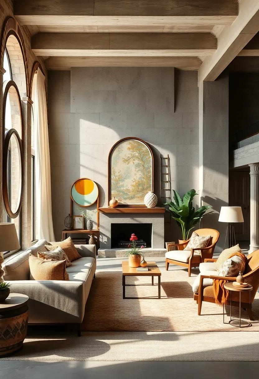 A Vibrant Bohemian Space Filled with Colorful Rugs, Textured Cushions, and Unique Handmade Decor Items