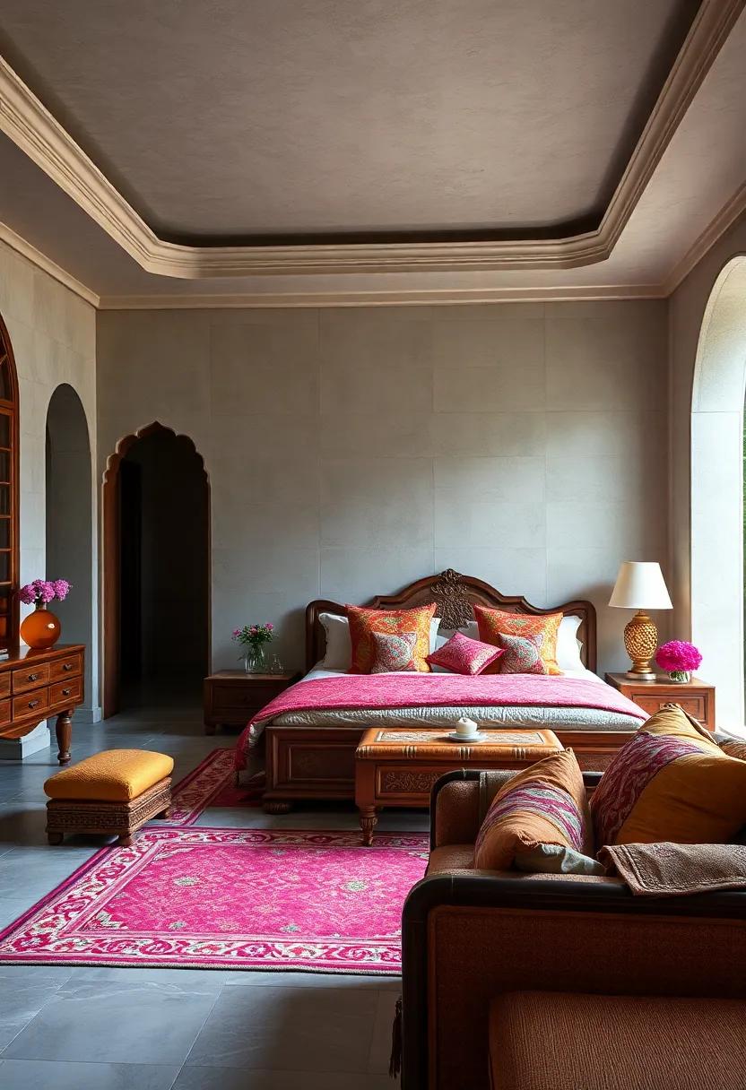 Silk Cushions with Zari Embroidery Elevating the Texture and Color Palette of the Space