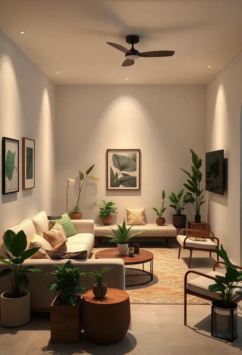 Accent Lighting for Plants to Bring Life and Balance Into a Sparsely Lit Environment