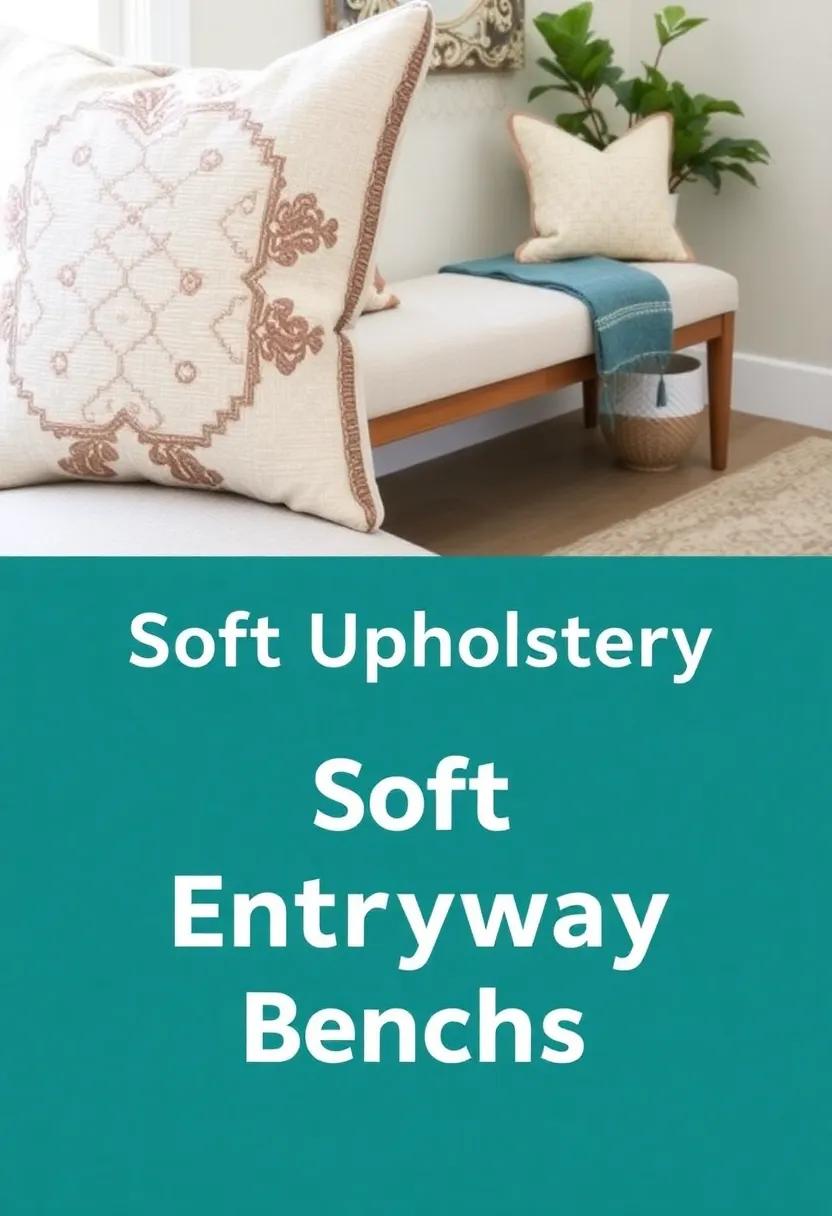 The Gentle Embrace of Plush Fabrics Elevating Entryway Ambiance With Soft Upholstered Bench Cushions Inviting Warmth and Elegance in Small Entry Spaces Through Layered Textures and Subtle Patterns Blending Classic and Modern Aesthetics in Soft Upholstery Choices for Timeless Entryway Decor Vibrant Color Palettes Inspiring Bold Upholstery Selections that Enhance Entryway Personality The Art of Curved Bench Designs Wrapped in Luxurious Soft Fabric to Soften Functional Entry Zones Minimalist Entryway Styles Highlighted by Sleek Upholstered Benches in Neutral Toned Fabrics Exploring Natural Fibers and Their Softness Impact on Entryway Furniture for Eco Chic Interiors Bohemian Flair Showcased with Vintage Soft Upholstered Benches Featuring Rich Embroidery and Tassels The Intersection of Comfort and Durability in Upholstery Materials Suitable for Busy Household Entrypoints Scandinavian Inspired Soft Upholstered Benches Bringing Calm and Clean Lines to Entryway Layouts Coastal Color Themes Enhanced by Light, Airy Soft Upholstery on Rustic Wooden Benches Creating Cozy Nooks with Window Bench Seats Dressed in Plush Upholstery for Inviting Entry Moments Textural Contrasts Between Smooth Upholstered Surfaces and Rough Entryway Walls Enhancing Spatial Harmony Transitional Styled Entryway Benches Balancing Soft Upholstery with Sleek Metal Frames Combining Traditional Bench Woodwork with Modern Upholstery for a Fusion of Old and New Entryway Soft Upholstered Benches Paired with Decorative Throws to Amplify Comfort and Visual Interest Urban Loft Entryways Featuring Bold Statement Soft Upholstered Benches with Geometric Patterns Mediterranean Influences Reflected in Soft Upholstered Benches with Warm Tones and Intricate Stitching Cool Contemporary Spaces Accentuated by Monochromatic Upholstered Entryway Benches and Metallic Accents Layering Soft Upholstery with Accent Pillows to Elevate Entryway Functional Art and Seating Concepts