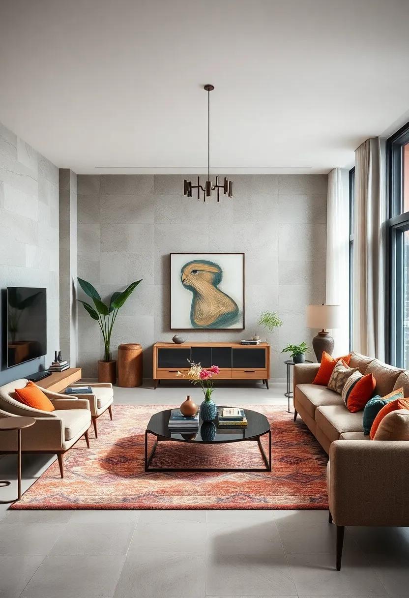 Timeless Fusion: Sophisticated Eclectic Designs for Modern Living Rooms