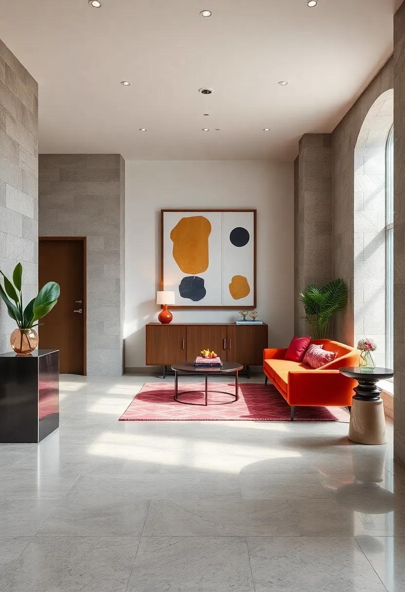 Curated Art Pieces Featuring Abstract Shapes Or Vintage Prints To Channel Boutique Gallery Vibes