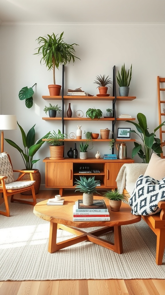 warm wooden accents