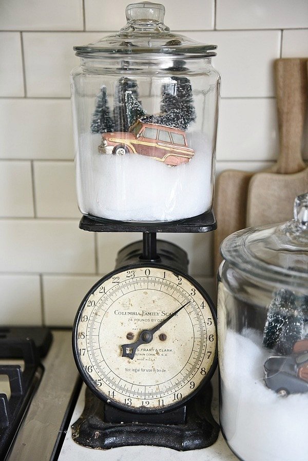 Mason Jar Winter Scenes