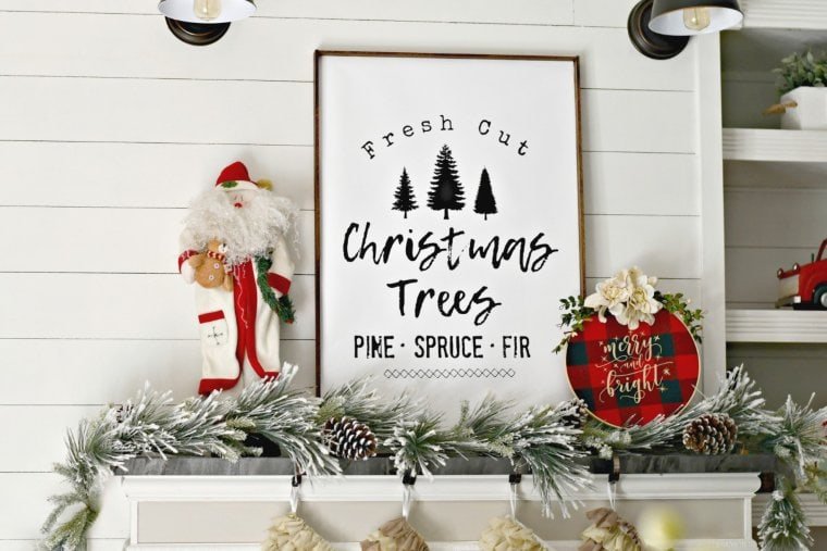 Printable Farmhouse Tree Sign