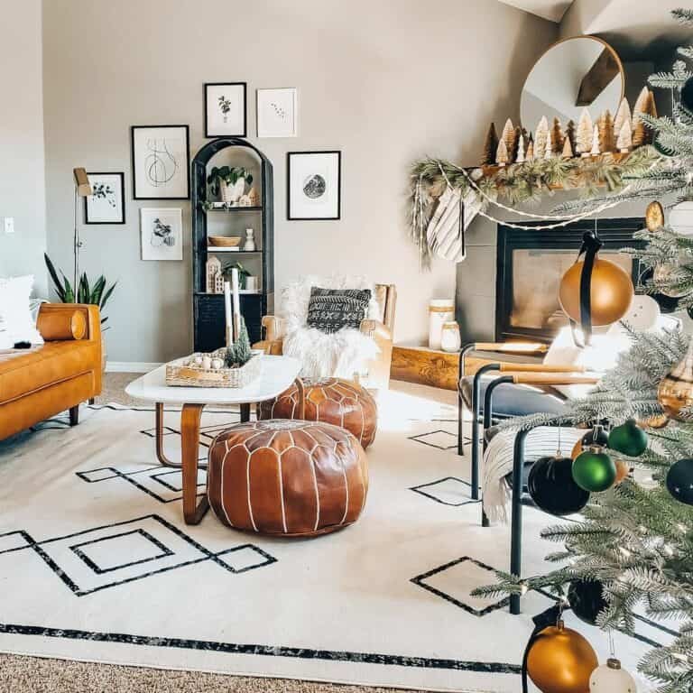Luxurious Gold and White