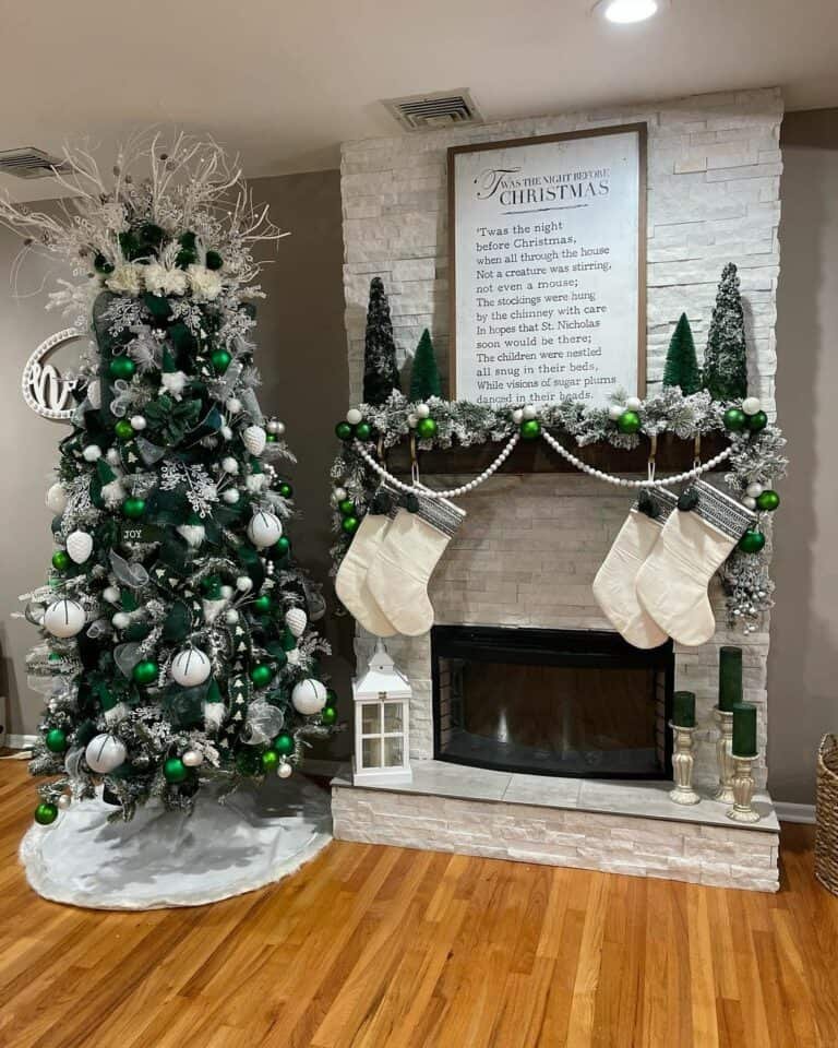 Soft Green and Gray Elegance