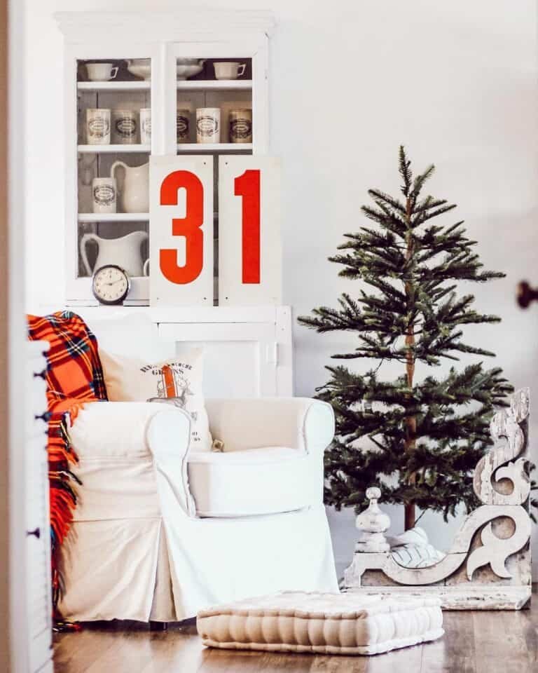 Classic White Farmhouse Winter Look