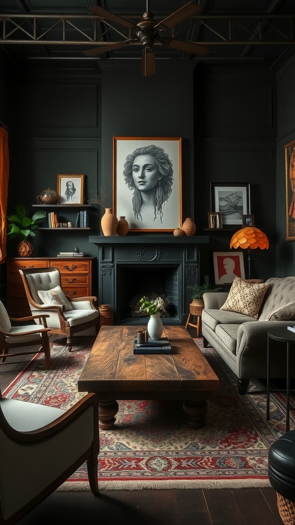 eclectic furniture