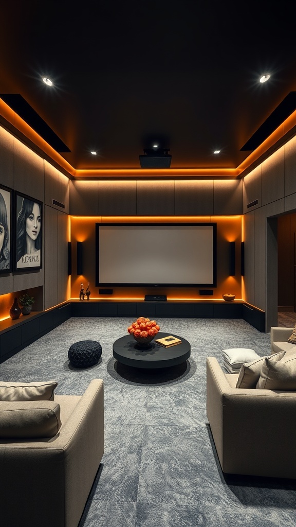cinematic home theater experience