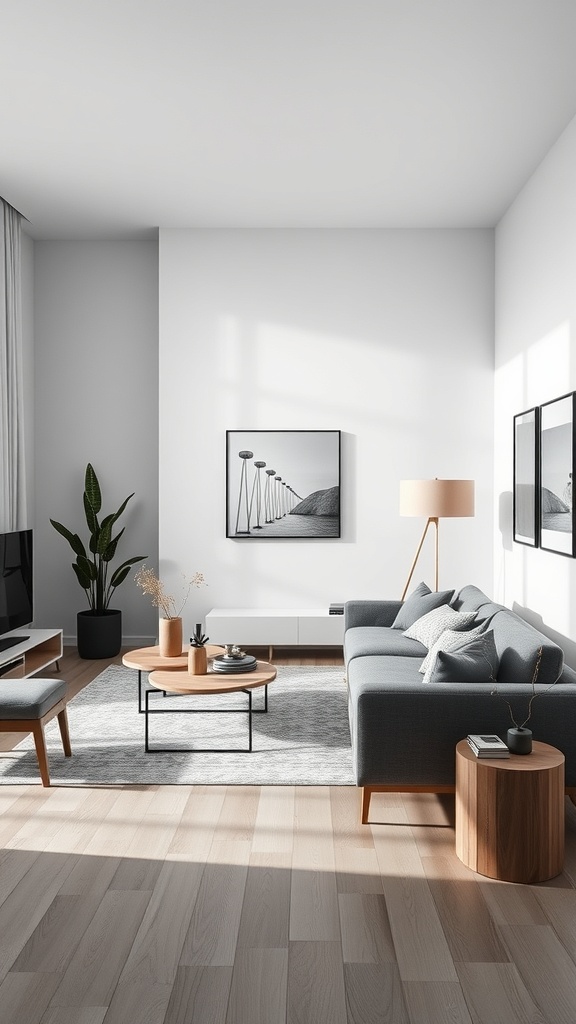 Emphasizing clean lines and geometric forms