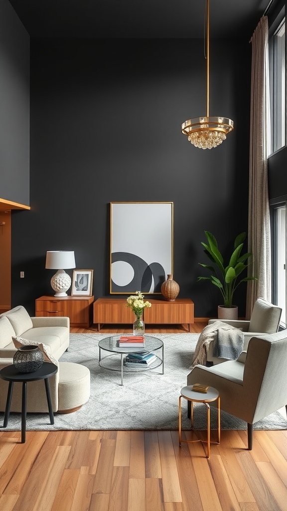 art deco meets modern flair