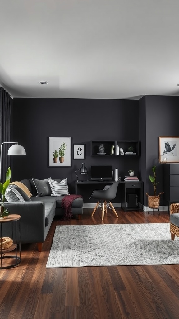 compact home office integration