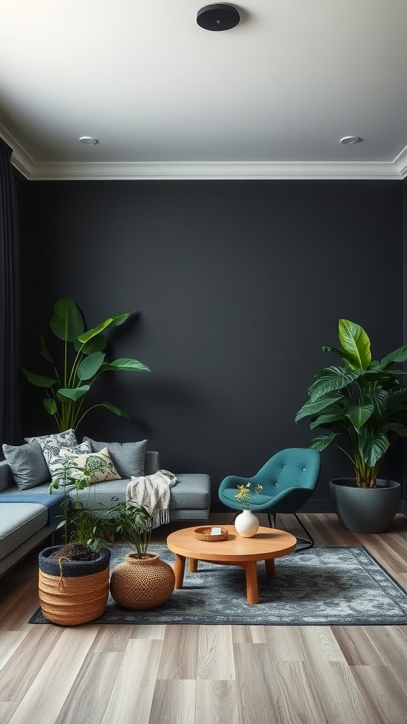 incorporating large greenery