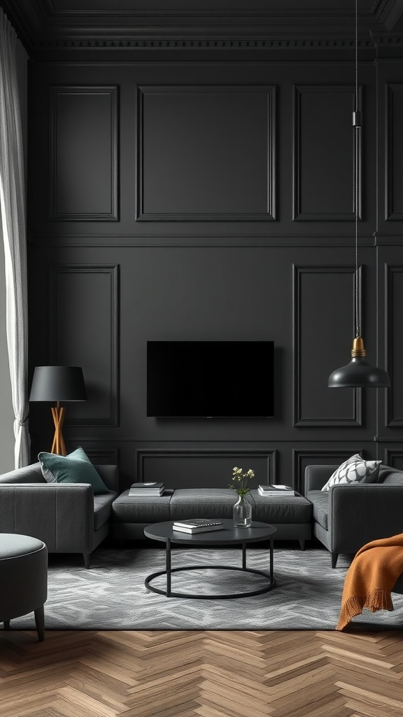 refined wall paneling