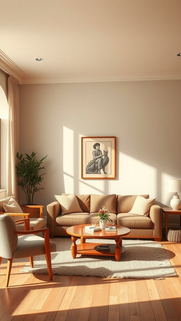 Soft lighting to cultivate warmth