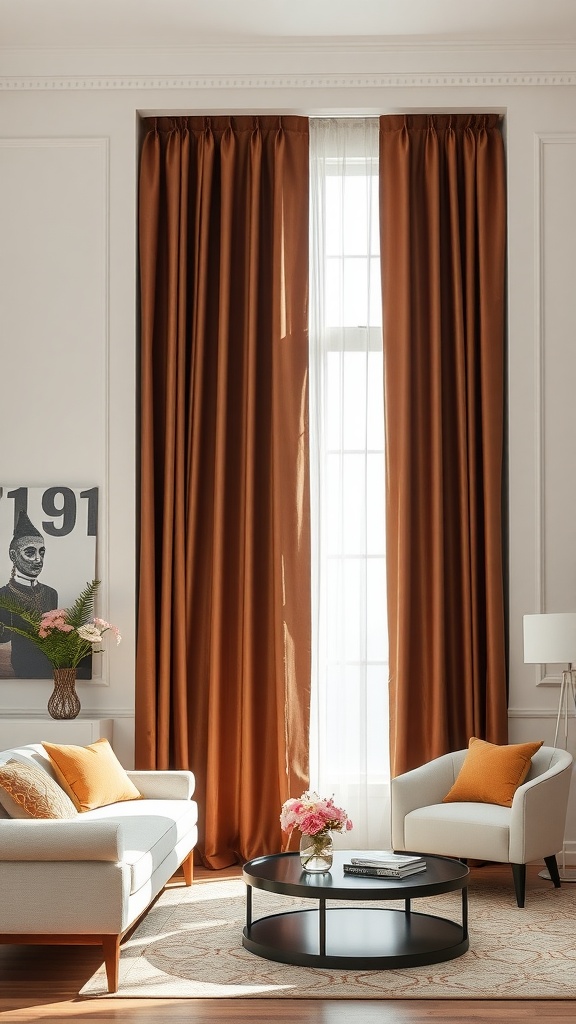 Elegant curtains to frame your windows