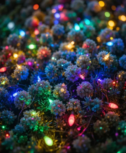 Vibrant Multicolor LED Christmas Lights