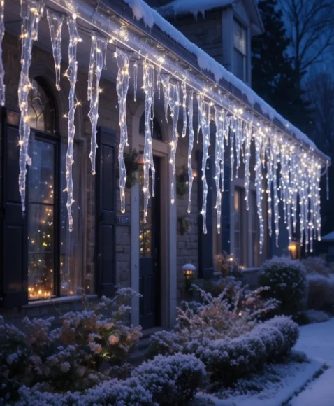 Magical Icicle Christmas Lights