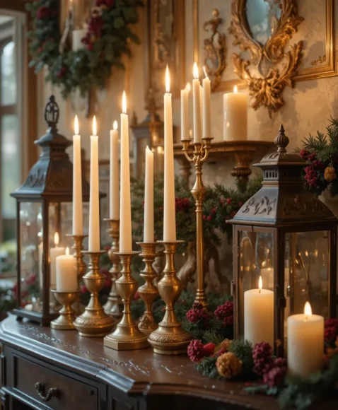 Use Candlelight for Warmth