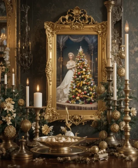 Layer with Gold Accents