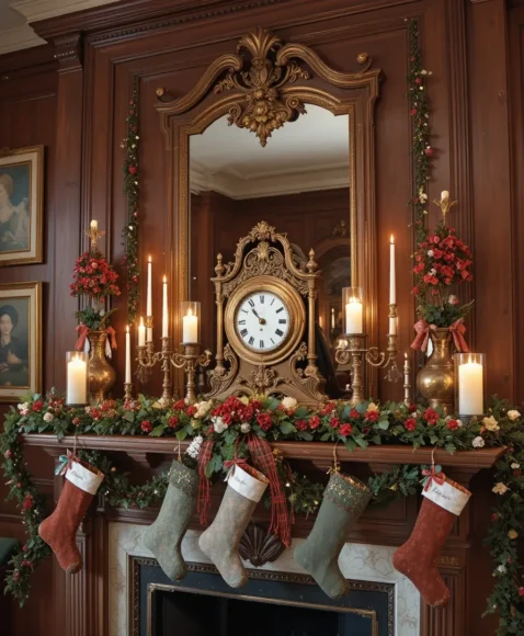 Decorate the Mantelpiece