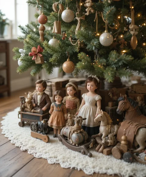 Place Vintage Toys Under the Tree