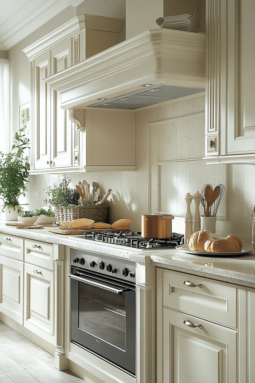 29 Ivory Kitchen Cabinets That Spark Warmth and Happiness ivory kitchen cabinets