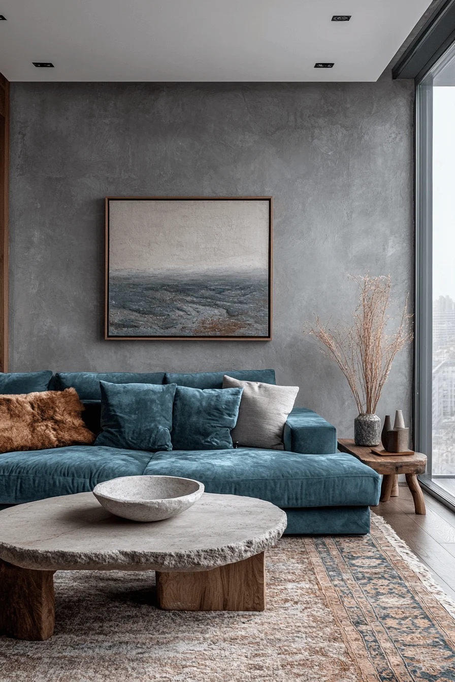 29 Blue Sofa Living Room Ideas for a Stylish and Cheerful Space blue sofa living room design