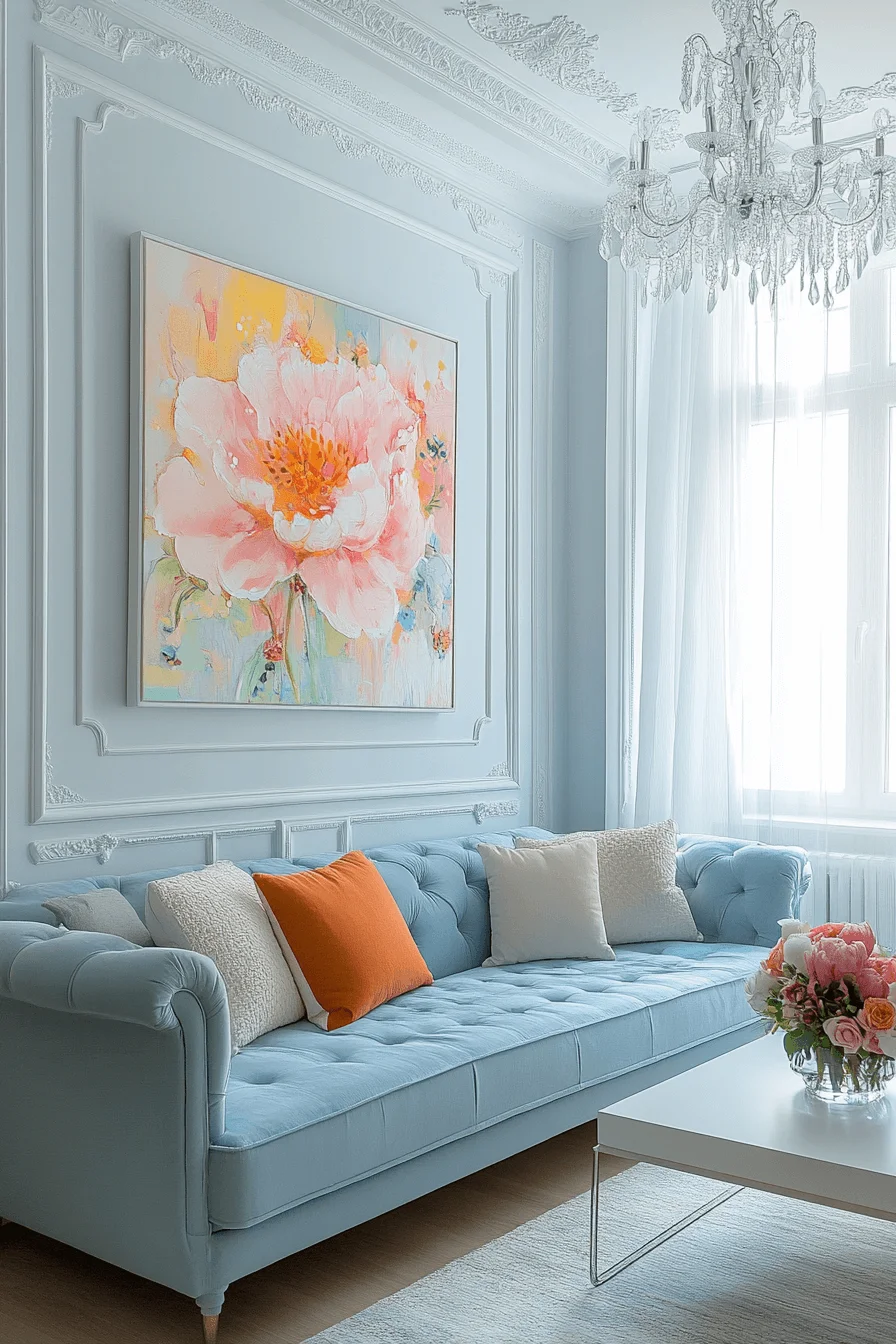 29 Blue Sofa Living Room Ideas for a Stylish and Cheerful Space blue sofa living room design