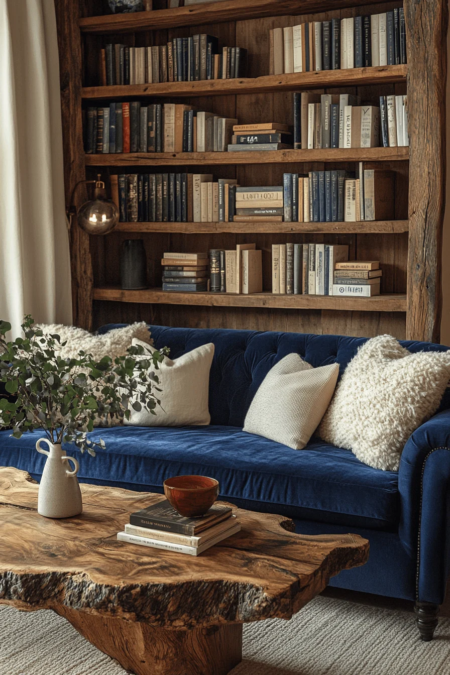 29 Blue Sofa Living Room Ideas for a Stylish and Cheerful Space blue sofa living room design