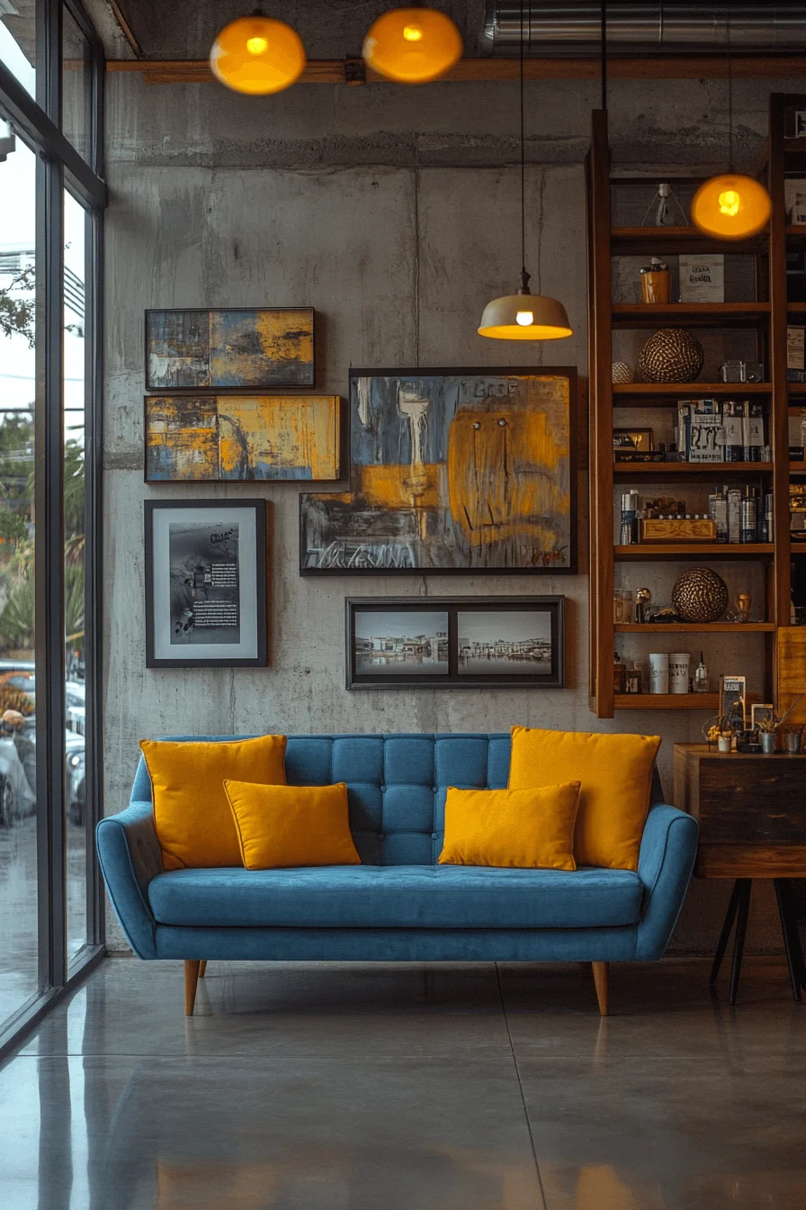 29 Blue Sofa Living Room Ideas for a Stylish and Cheerful Space blue sofa living room design