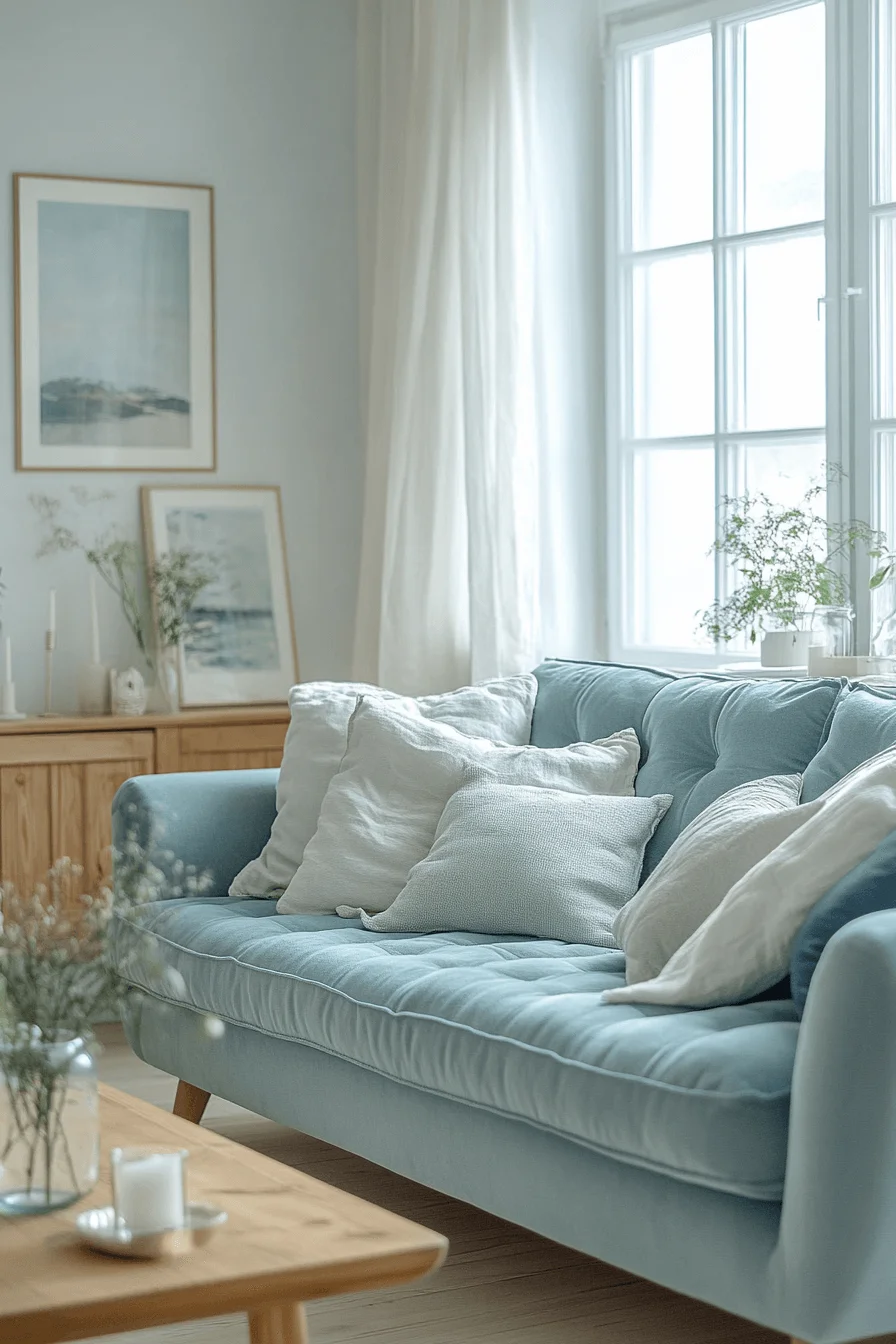 29 Blue Sofa Living Room Ideas for a Stylish and Cheerful Space blue sofa living room design