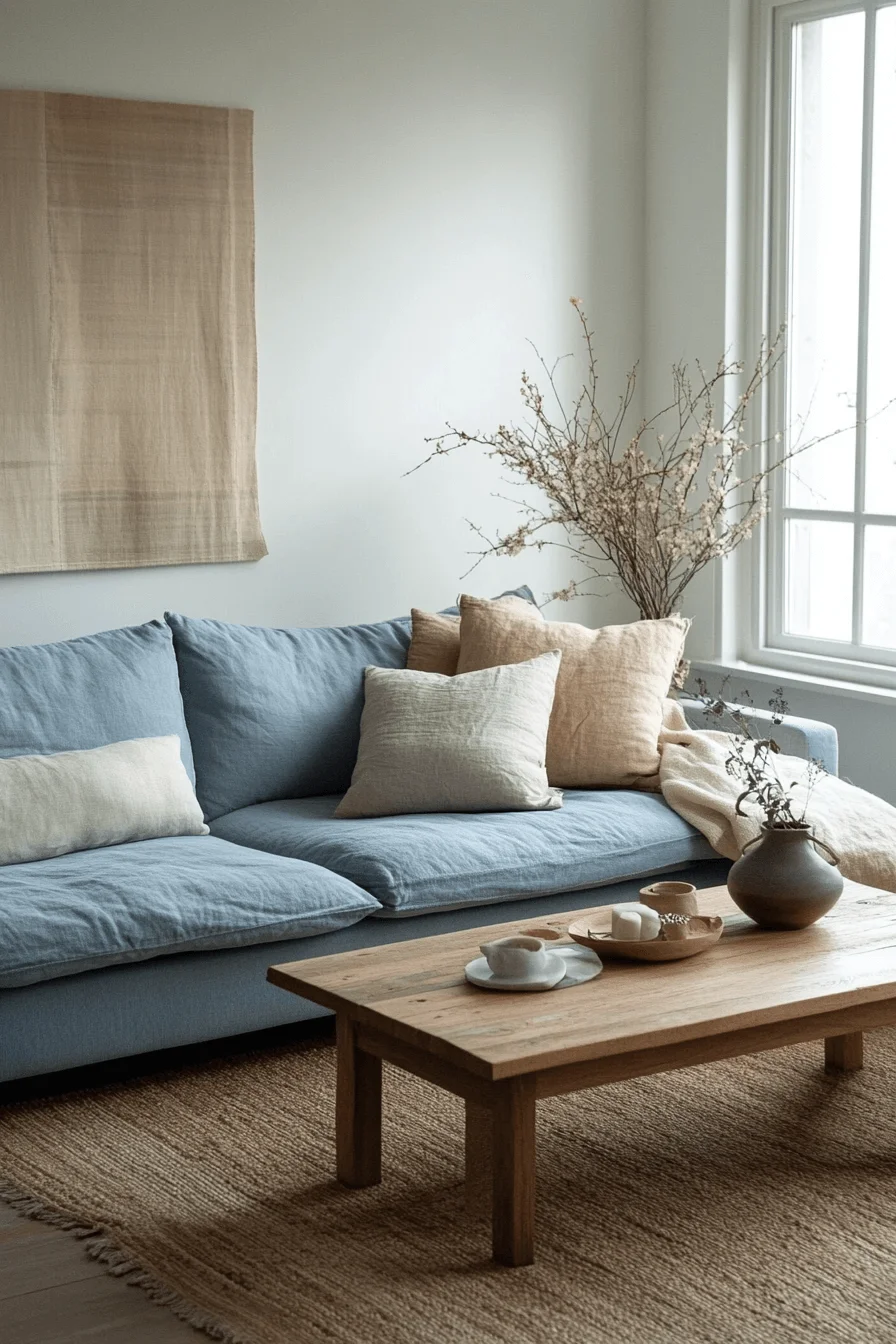 29 Blue Sofa Living Room Ideas for a Stylish and Cheerful Space blue sofa living room design
