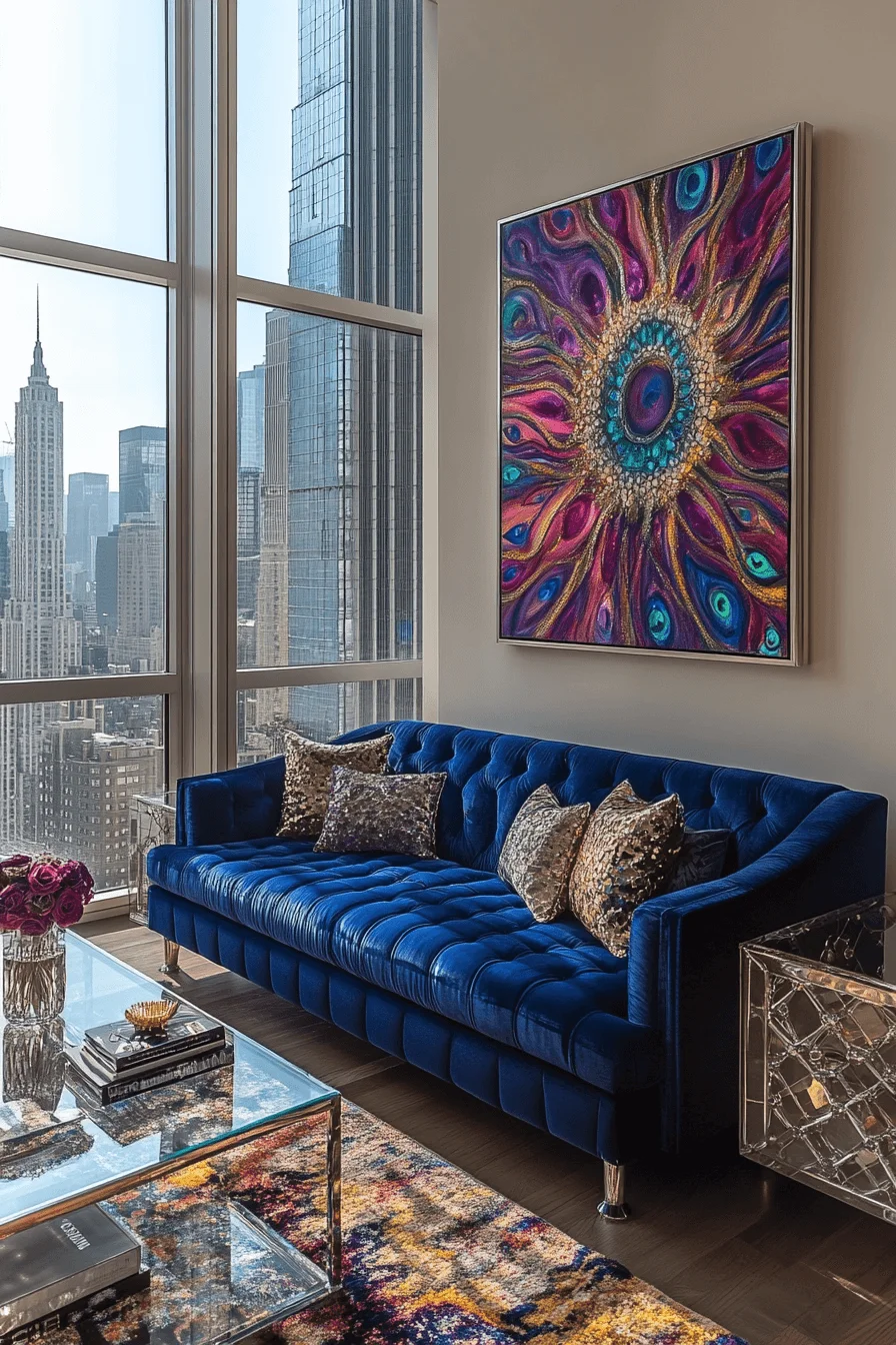 29 Blue Sofa Living Room Ideas for a Stylish and Cheerful Space blue sofa living room design