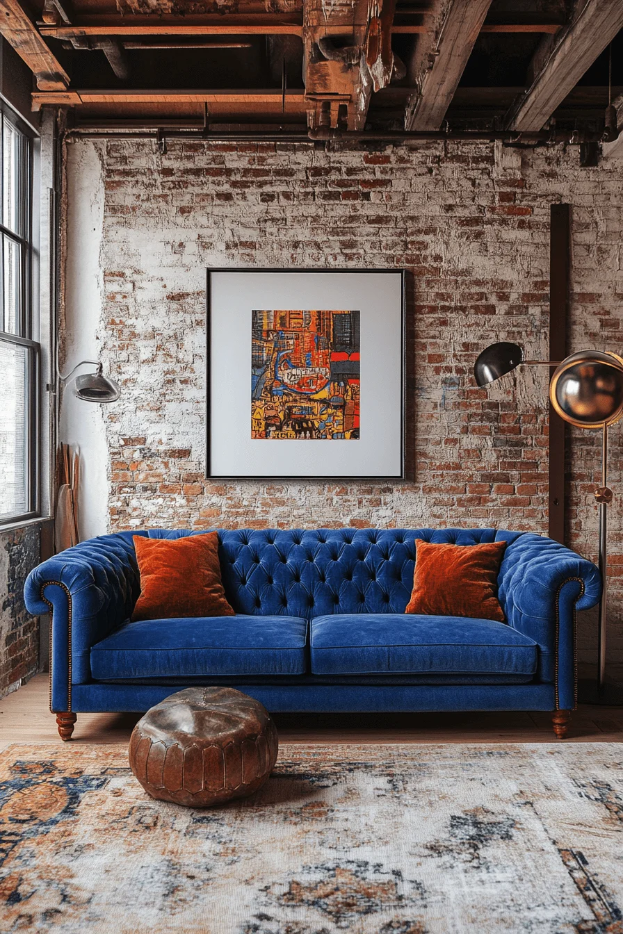 29 Blue Sofa Living Room Ideas for a Stylish and Cheerful Space blue sofa living room design