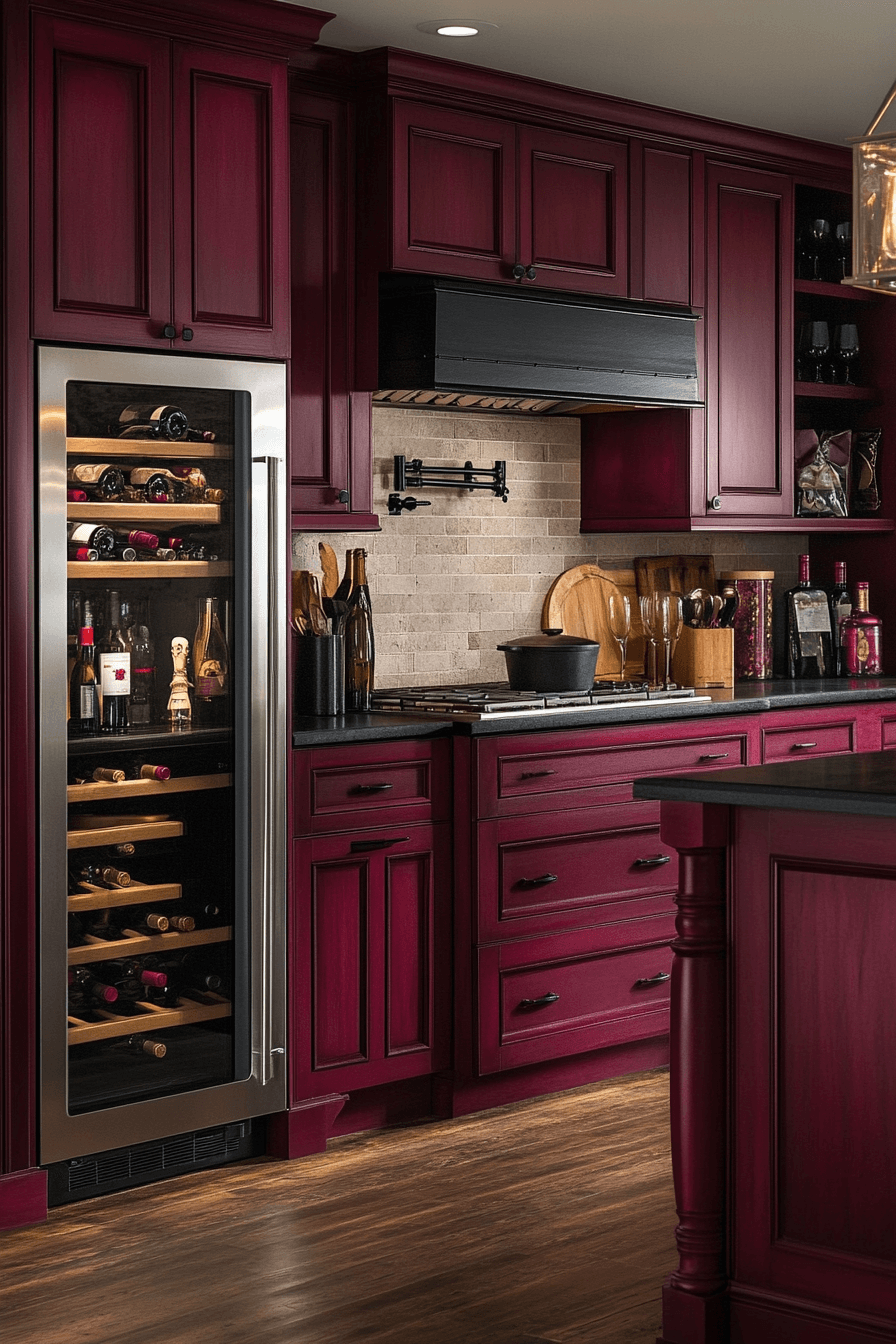 red oak kitchen cabinets