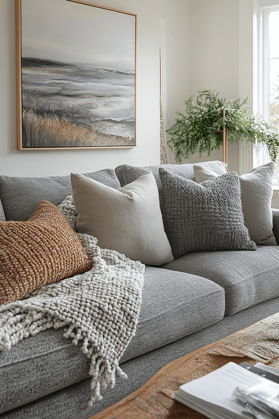 29 Gray Couch Living Room Aesthetics for Stylish Everyday Living gray couch living room