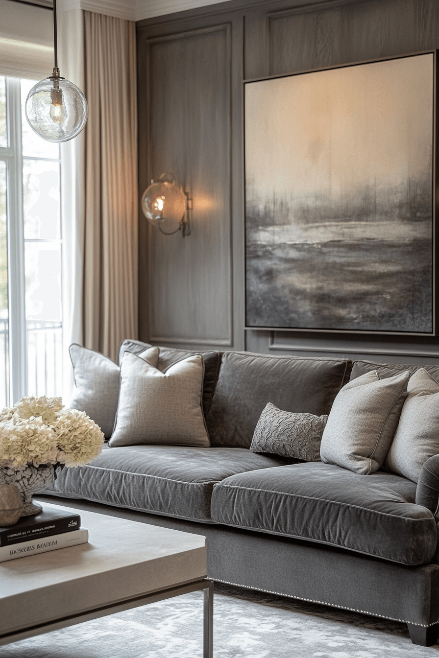 29 Gray Couch Living Room Aesthetics for Stylish Everyday Living gray couch living room