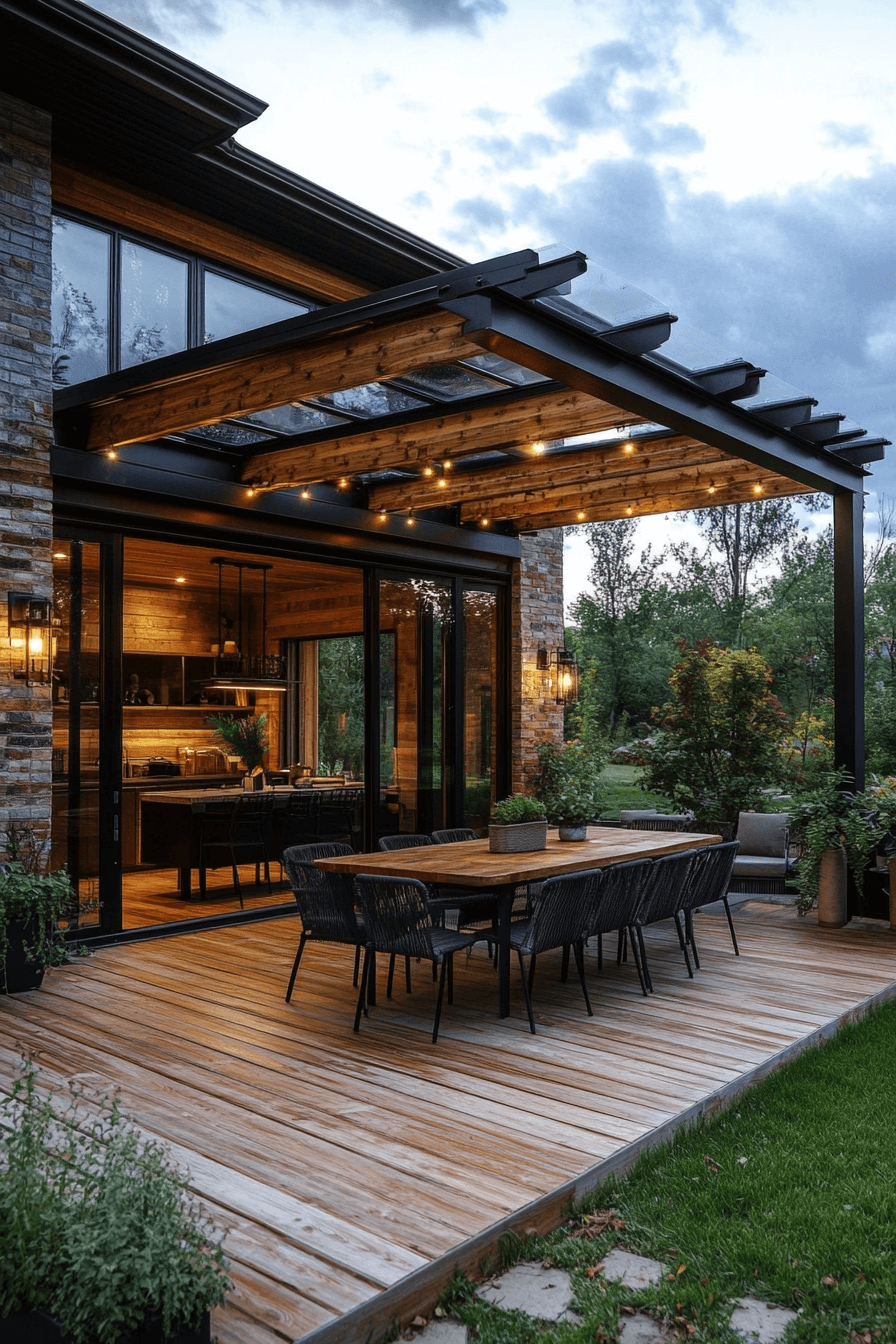 29 Backyard Deck Ideas to Inspire Your Next DIY Project outdoor dining deck