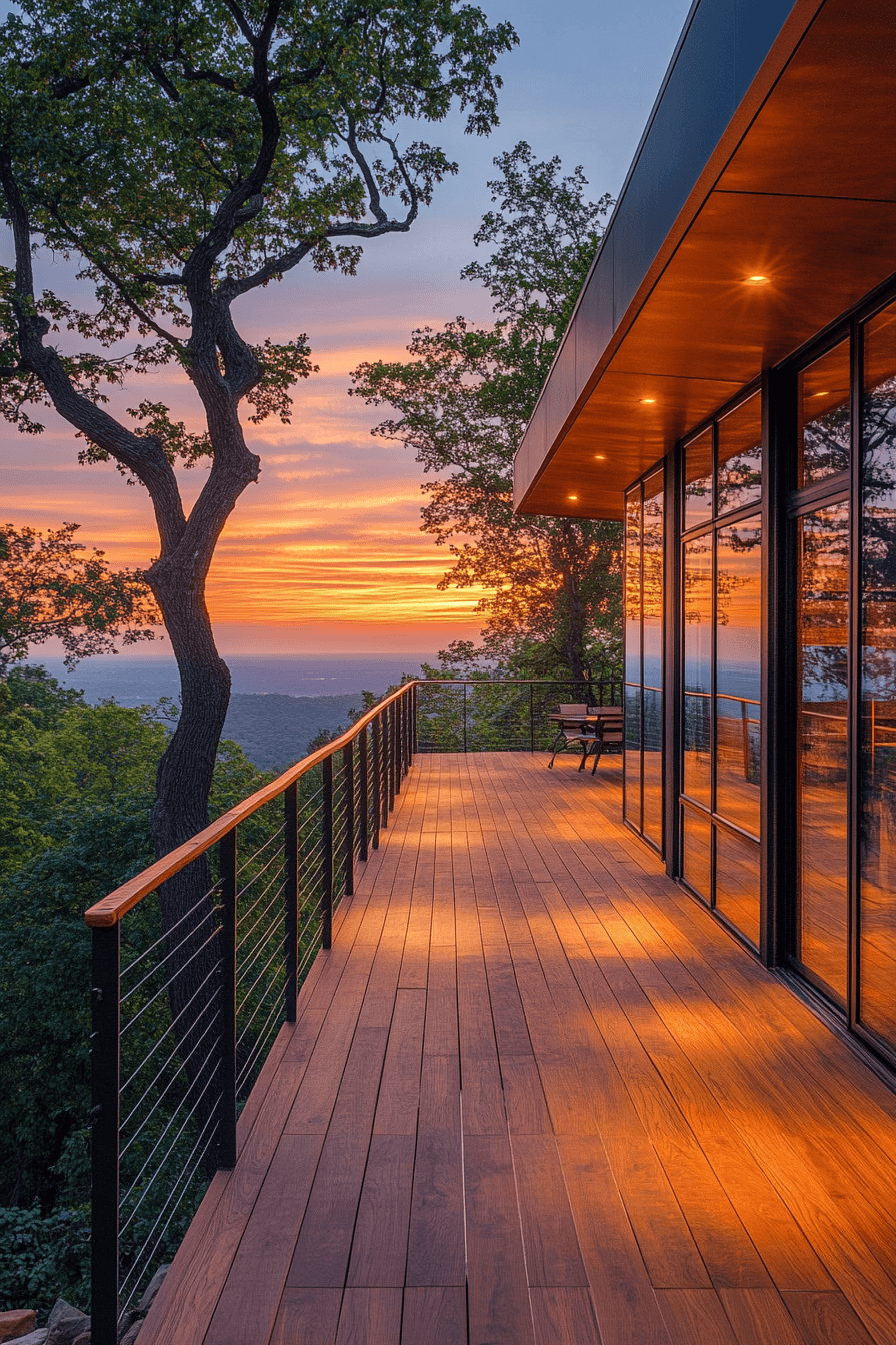 29 Backyard Deck Ideas to Inspire Your Next DIY Project scenic viewing deck