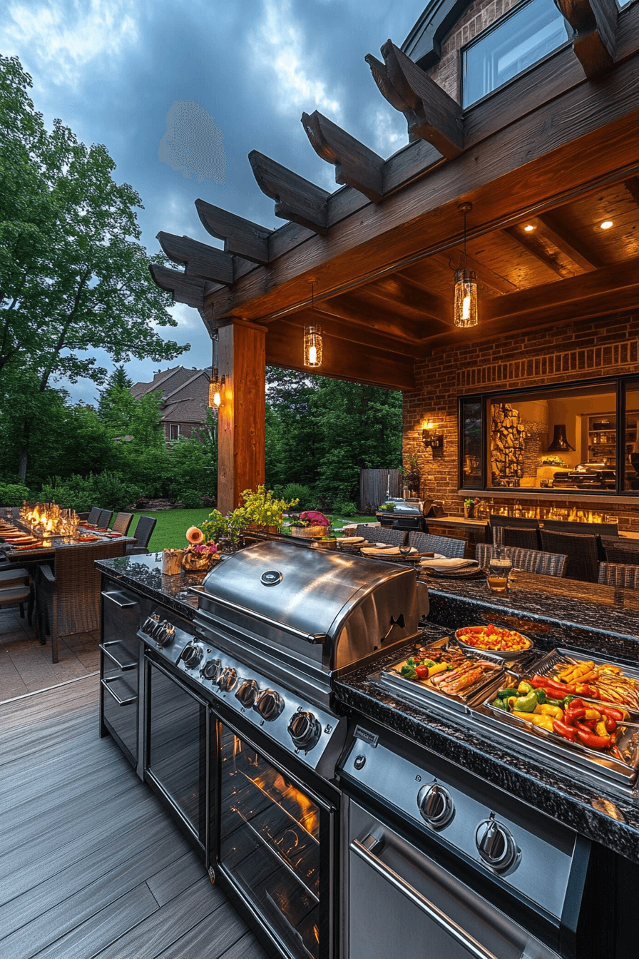 29 Backyard Deck Ideas to Inspire Your Next DIY Project outdoor chef deck